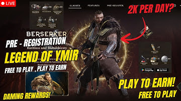 Legend Of Ymir | Bagong MMORPG! 2K Per Day? ( Tagalog )