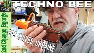 Upgrade Your Knife With Bps Knives Techno Bee And Diy Cord Wrap Handle!