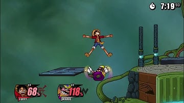 SSF2 LUFFY LIFELINE! GETTING BETTER!