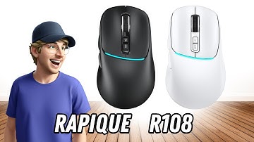 Rapique R108 Bluetooth Wireless Mouse Perfect for Gaming and Office!
