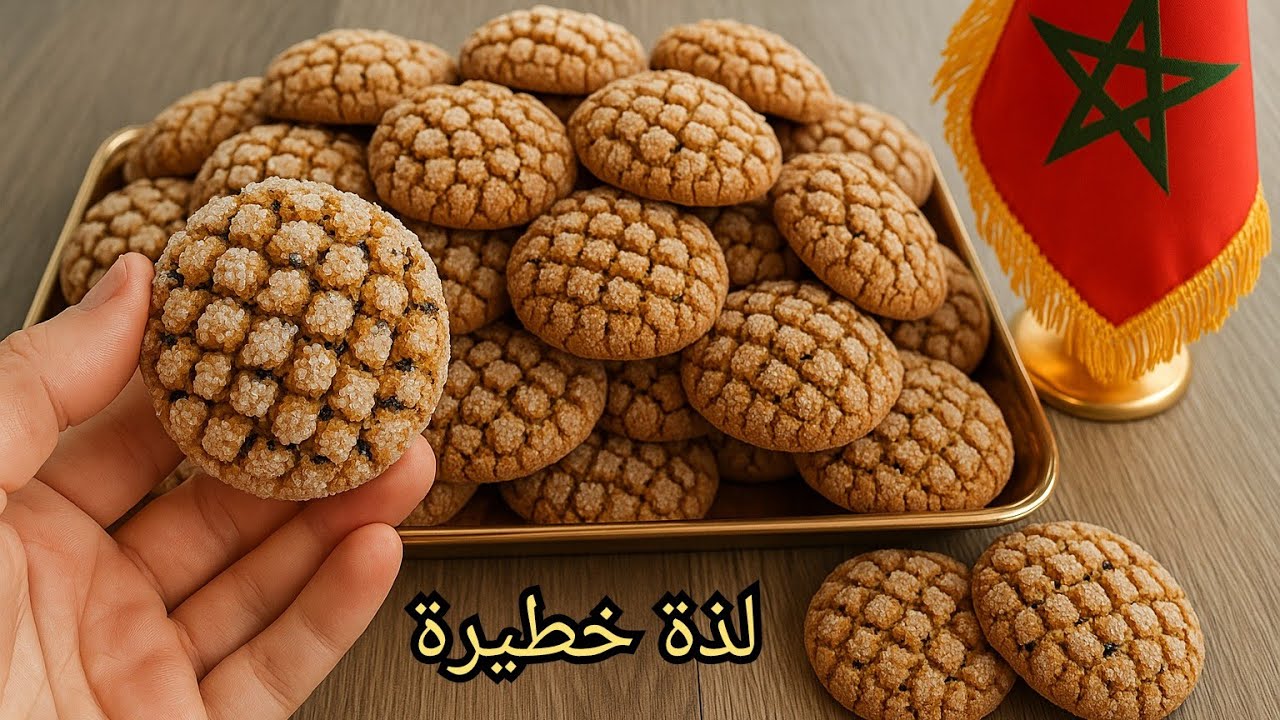 بنتها دمااار❤من ألذ الحلويات الزمانية السهلة البسيطة فالمقادير جربوها تهبل تهبل