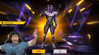 1 Lakh Diamonds 💎 Top Up & I Got Super Rare Black Panther Coyote Bundle 😱