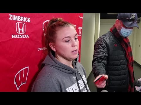 Watch now: Badgers women's hockey players, coach talk about NCAA opener against Clarkson