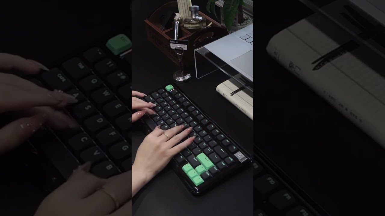 Unboxing and ASMR of YUNZII L75 Low Profile Keyboard 