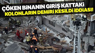 Bahçelievler Belediye Başkanı Hakan Bahadır, Binanın Çökme Nedenini Açıkladı