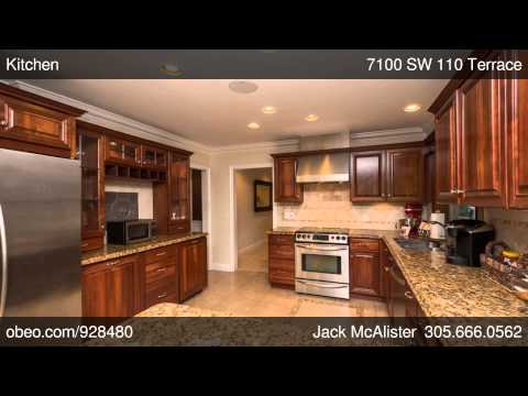 7100 SW 110 Terrace, Pinecrest, FL home video tour