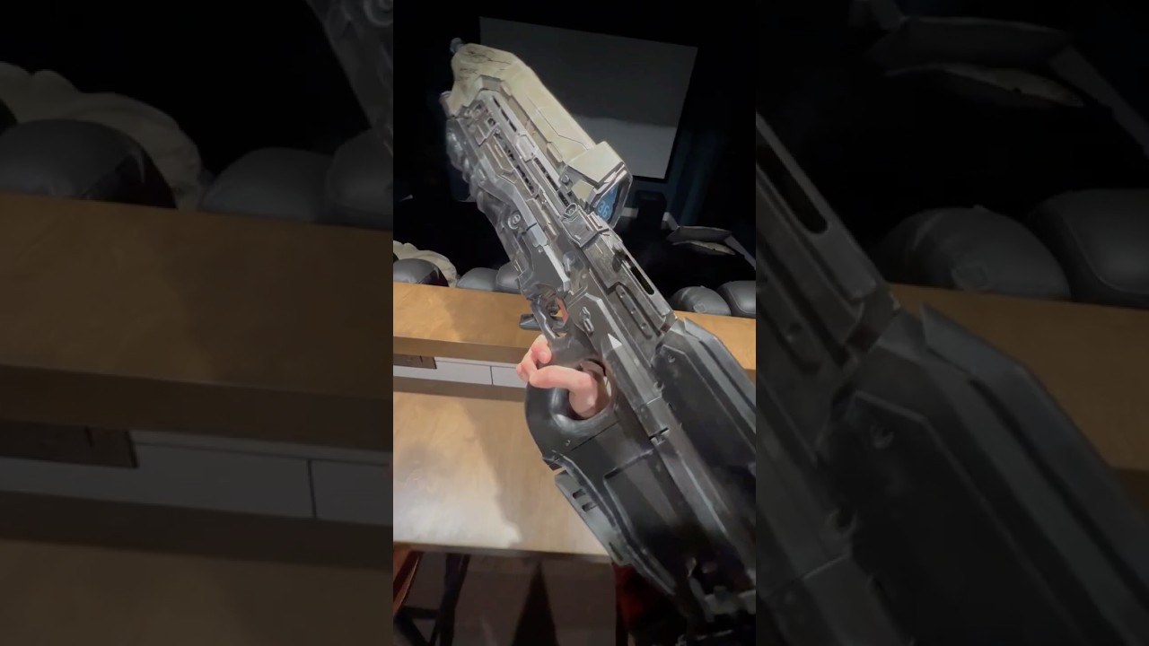 I Made the Halo Assault Rifle in Real Life