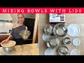 Kitchen Harmony: Stainless Steel Deep Nesting Mixing Bowls with Lids for Culinary Convenience