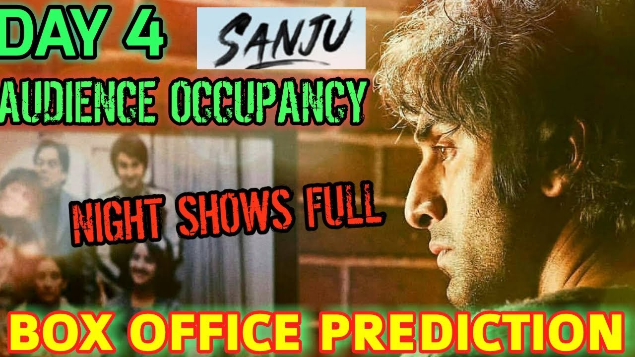 SANJU DAY 4 AUDIENCE OCCUPANCY BOX OFFICE PREDICTION | HUGE | RANBIR KAPOOR | RAJKUMAR HIRANI