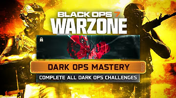 ALL 20 Black Ops 7 Warzone Dark Ops Challenges… (Complete Guide)