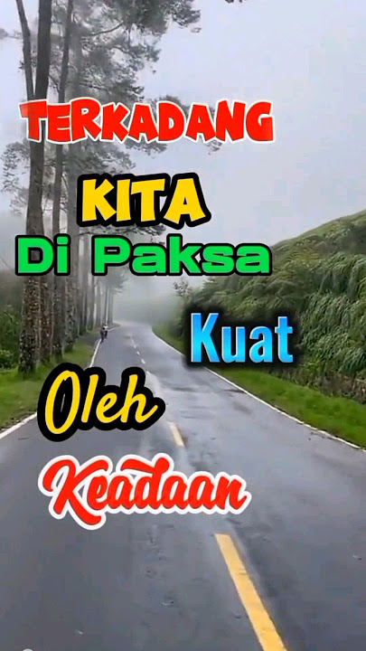Terkadang kita dipaksa kuat oleh keadaan || #shorts #music #rap #cover #lyrics #motivasihidup