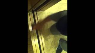 Elevator track cleaning