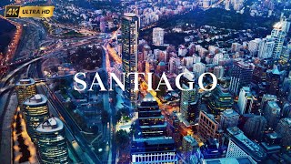 Santiago, Chile in 4K Ultra HD Drone Video (60FPS)