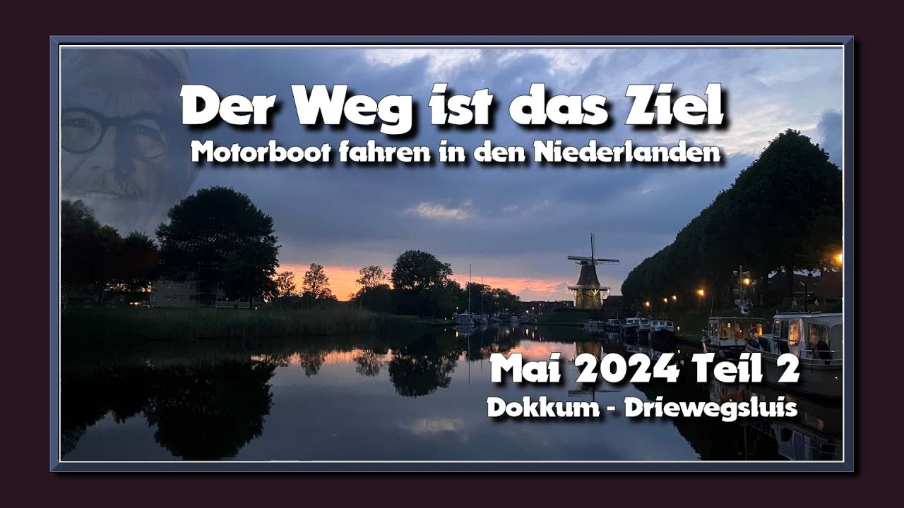 Boot fahren Niederlande/Holland/Friesland Mai 2024 2/2  Alle Videos: https://fehnker.eu/reisevideos/