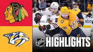 Blackhawks vs. Predators | NHL Highlights | February 26, 2026
