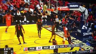 Anthony Davis Lob Vs Por