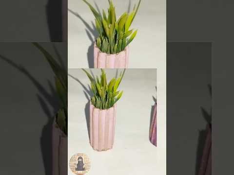 Mini Vase diy #painting  #shorts#diy #easy #craft #artwork #vase #flowe#youtube #trending #drawing
