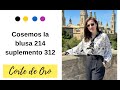 Confección paso a paso de la  blusa 214 del Corte de Oro