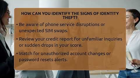 How Can You Identify The Signs Of Identity Theft? - Everyday-Networking