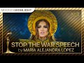 Stop the War Speech by Maria Alejandra Lopez - 2nd Runner-Up