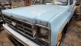 77 Chevy C20 Gets Some Love, Restoration and Dealer Catalog