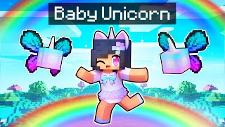 A New BABY Unicorn Is BORN In Minecraft! screenshot 4