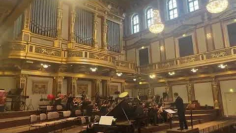 Performance with the Baroque Youth Orchestra at Musikverein Concert Hall
