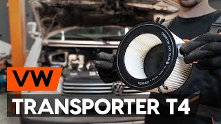 Hur byter man Laddluftkylare VW TRANSPORTER IV Bus (70XB, 70XC, 7DB, 7DW) - online gratis video