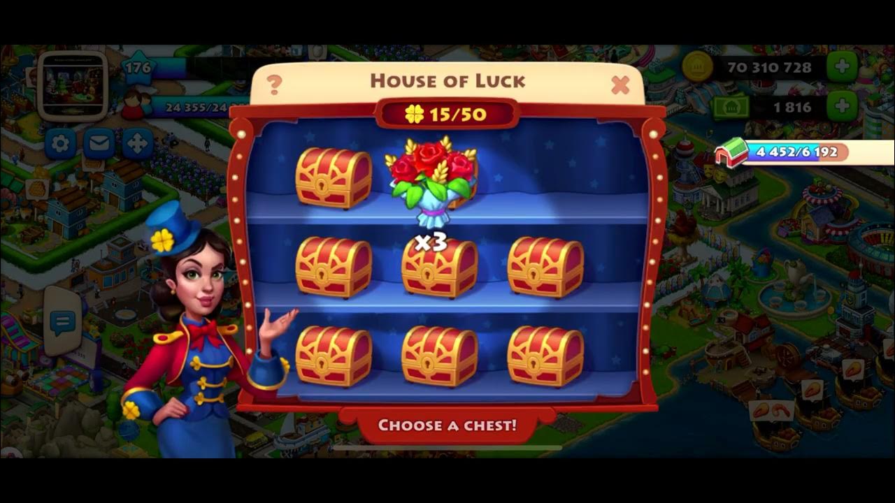 TOWNSHIP Got Lucky at House of Luck !!! YouTube