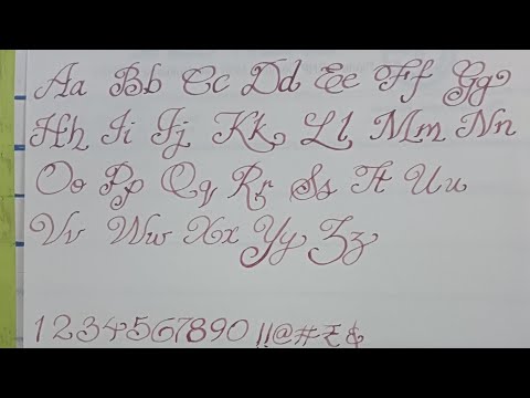 Script Letter writing #calligraphy #handwriting #tutorial #viralvideo #beginners