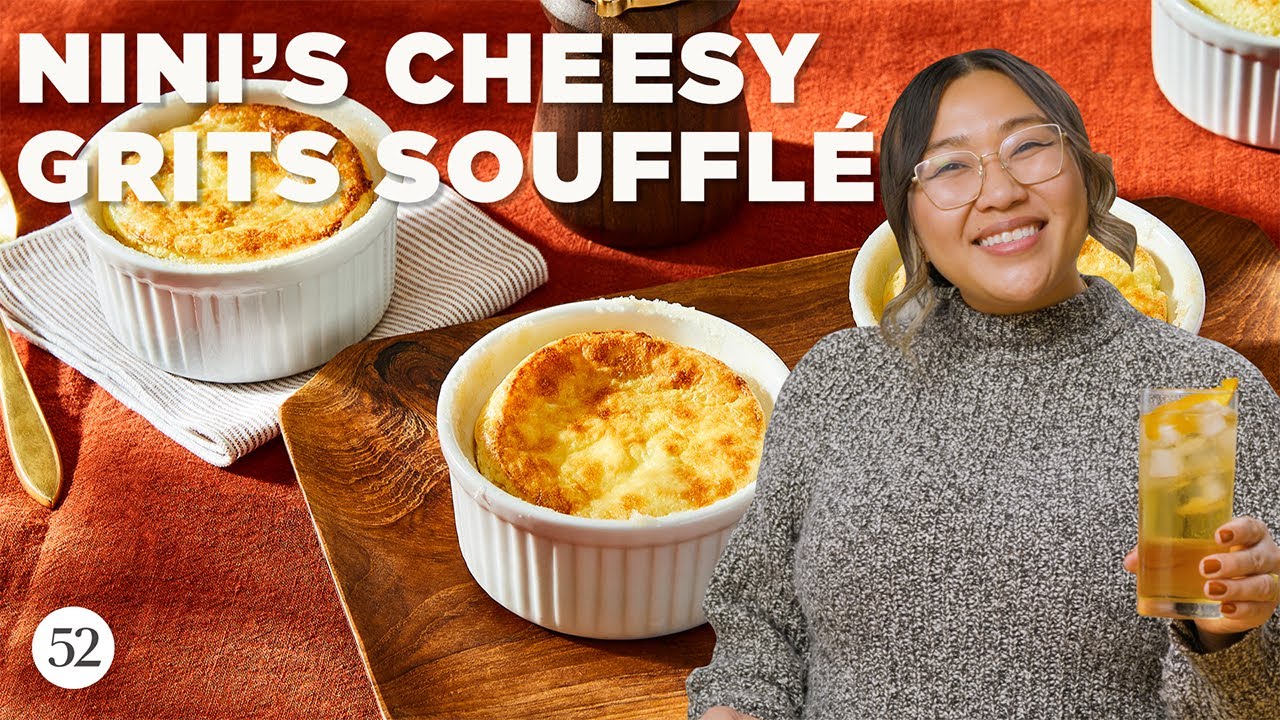 Nini Nguyen’s Cheesy Grits Soufflé | Food52 x Maker’s Mark