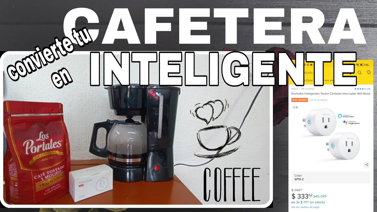 Si quieres un café recién hecho sin levantarte de la cama, estas seis  cafeteras conectadas al WiFi te harán la vida más fácil y ¡al mejor precio!