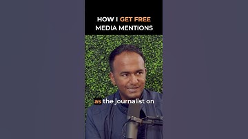 How I get Free Media Mentions #media #pressmedia #keytosuccess #businessgrowth #businesstips #shorts
