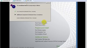 How to install Forefront 2010 on Window Server 2008 Part 1