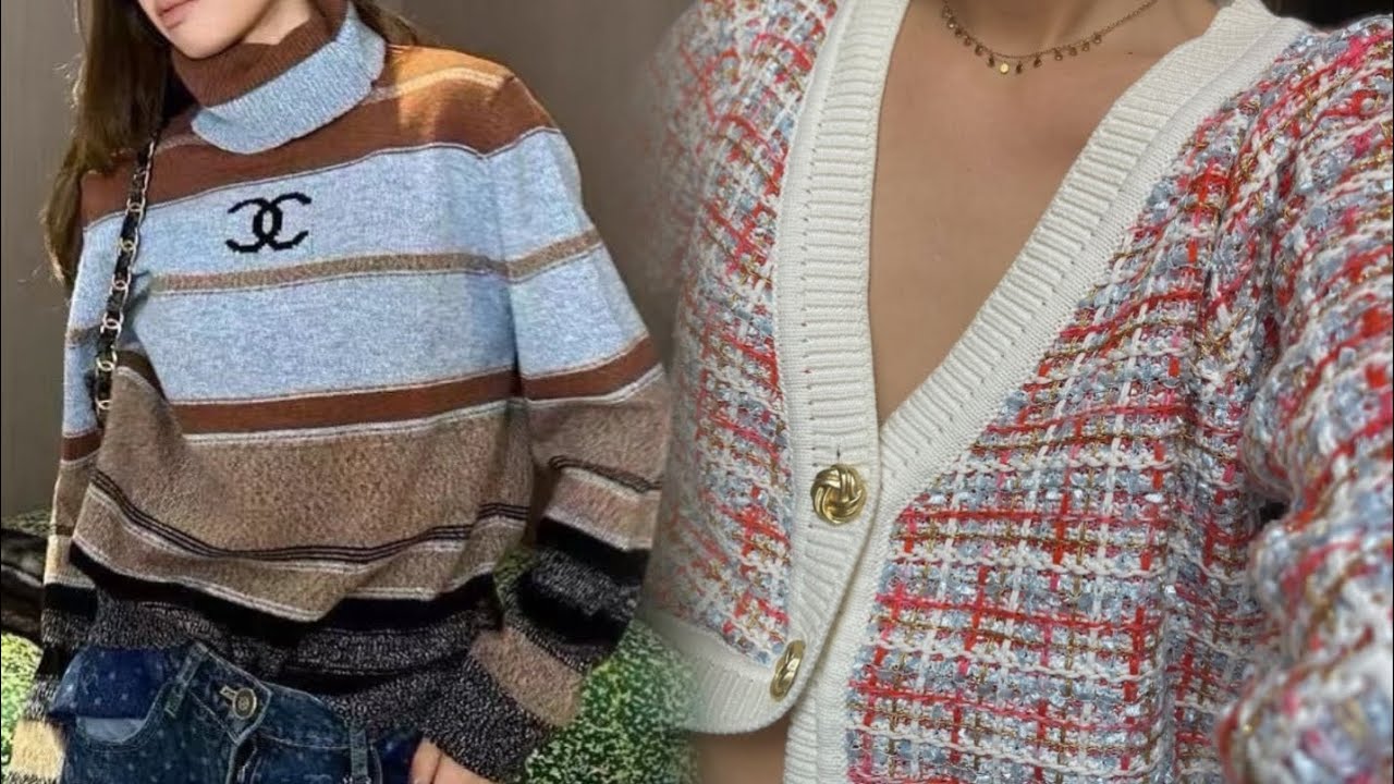 Chanel-Inspired Knitwear You'll Want to Make! 🧶🤍 - YouTube