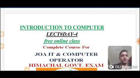 |JOA IT| computer and its generations . JOA IT Free Online coaching classes.computer operator