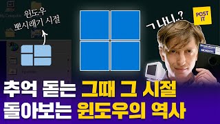 윈도우 시작과 끝, Windows 역사 총정리ㅣPOST IT