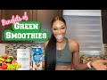 The Benefits Of Green Smoothies For Energy Ft Teami Blends | Smoothie Recipes 2020 #mealreplacements