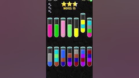 color water sort 3D level 383