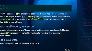 Resolving undefined Dates in D3.js When Mapping CSV Data