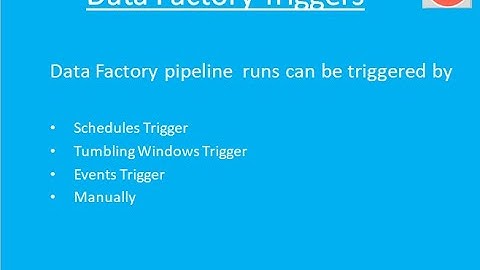 6. Triggers in Azure Data Factory | Types of Triggers in Azure Data Factory | TechTake