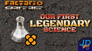 Our first Legendary Science ⚙️ Factorio Space Age 🚀  Ep49 🏭 Lets Play