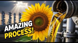 How Sunflower Oil Is Made in the Largest Factory | Full Production Process