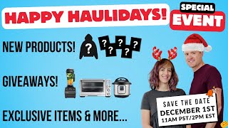 Happy Haulidays HUGE Livestream Event