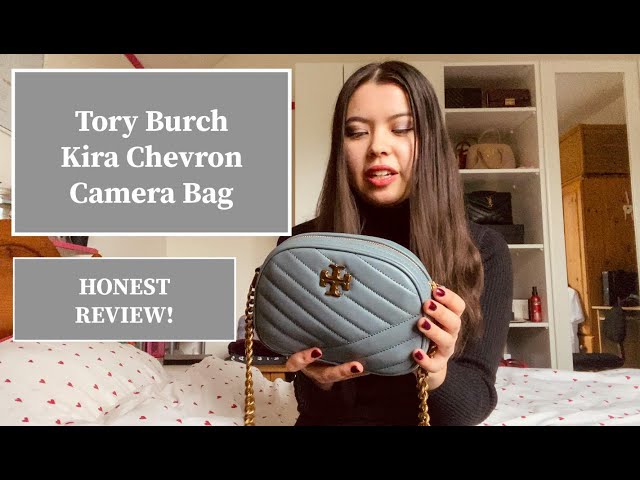 TORY BURCH KIRA CHEVRON CAMERA BAG REVIEW 