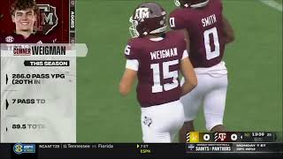 Texas A&M vs ULM 2023 - full game (minus commercials)