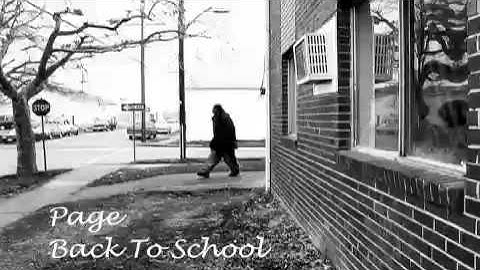 Page - Back To School music video