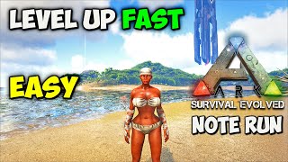 (UPDATED) ARK The Island Note Run | Level 1-80 in 5 MIN FAST | ARK Explorer 2023 Resimi