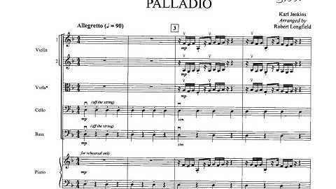 Palladio by Karl Jenkins arr. Robert Longfield (Orchestra) - Score and Sound