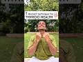 HELP YOUR THYROID by doing this #yoga #mudra #healing #health #bhramari #pranayama #fitness #tips